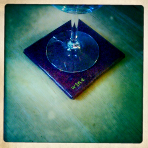 Wiseman's Wine Coaster