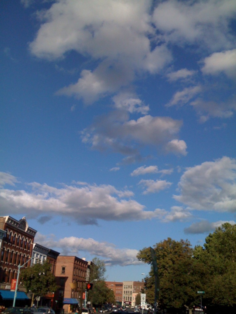 Northampton downtown Clouds